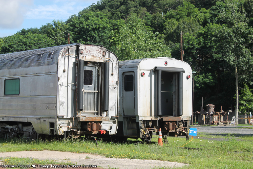 Passenger cars at the museum 